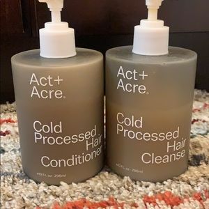 ACT + ACRE COLD PRESSED HAIR CLEANSE & CONDITION